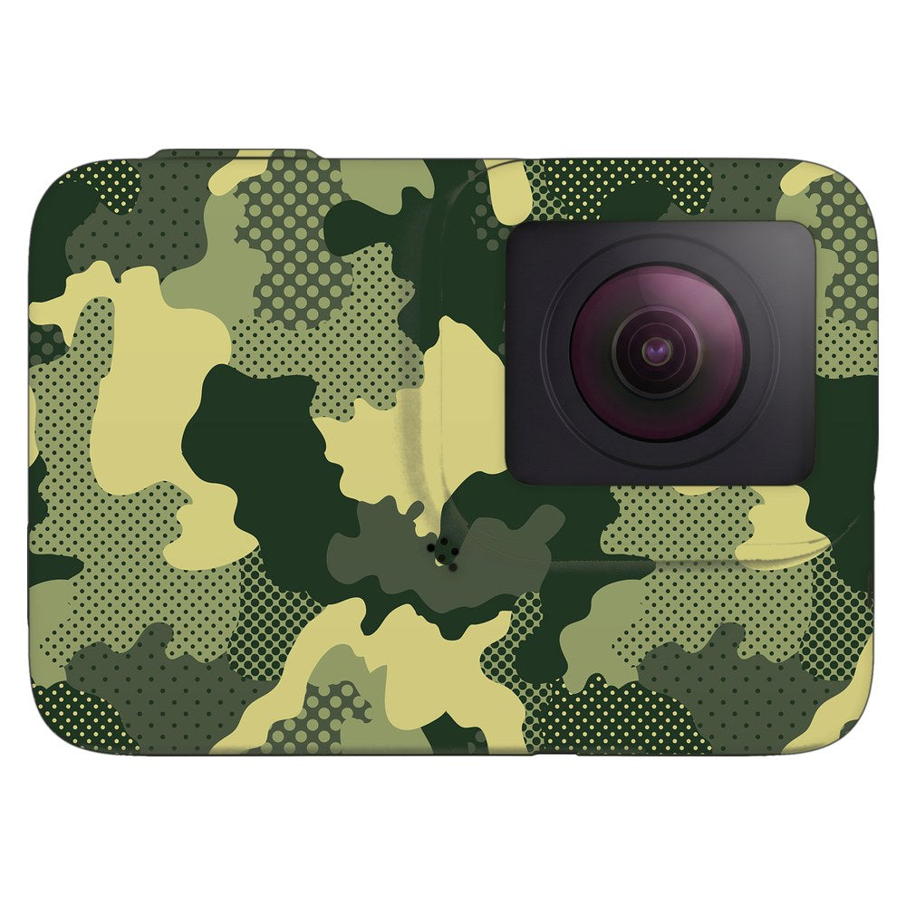 GoPro Hero 7 Silver skin - Military Green Camo