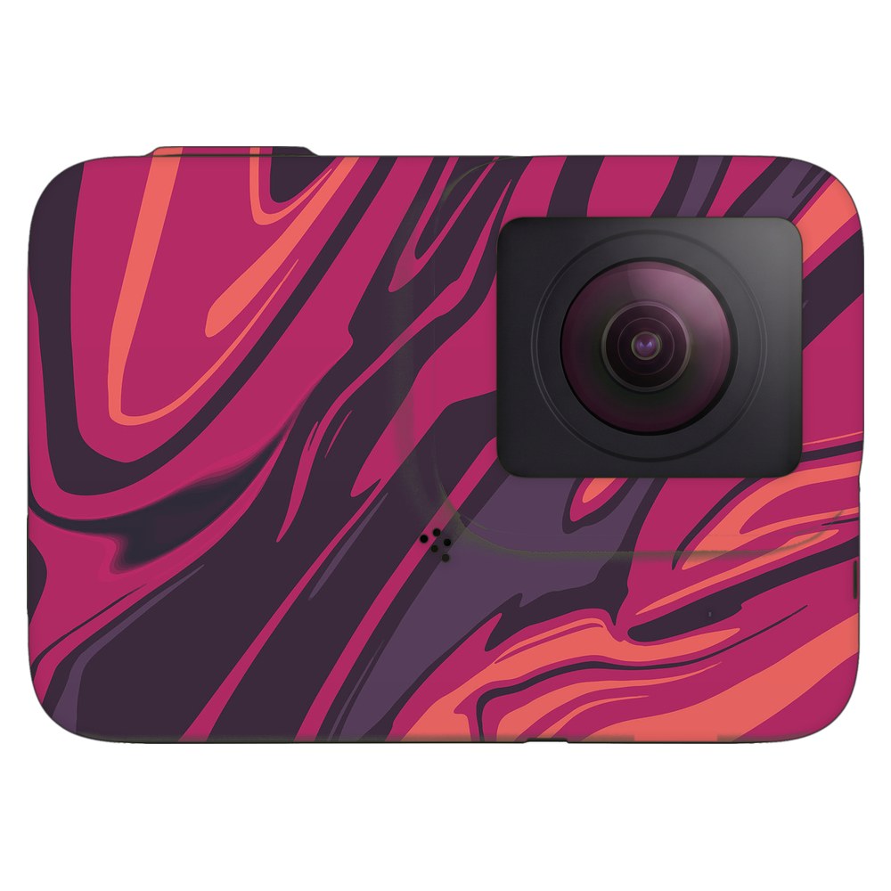 GoPro Hero 7 Silver skin - Poseidon Red