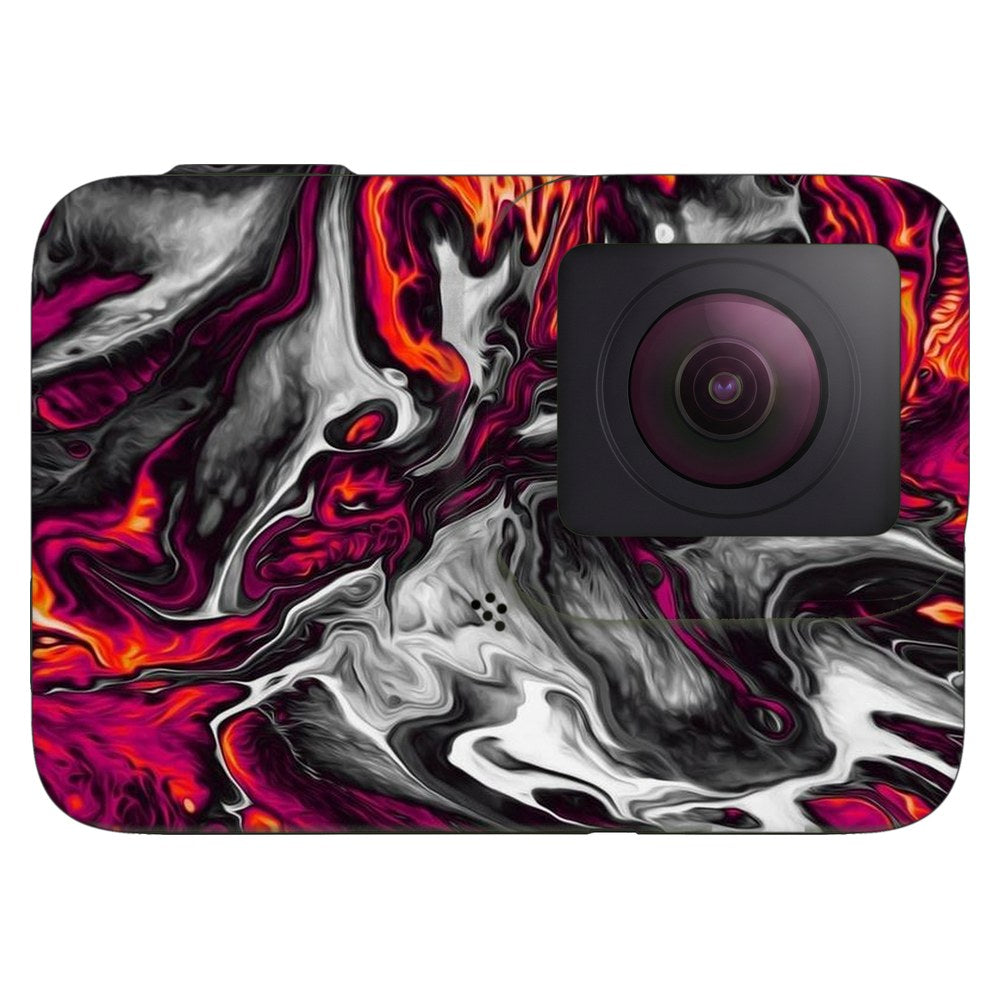 GoPro Hero 7 Silver skin - Red Hot Lava