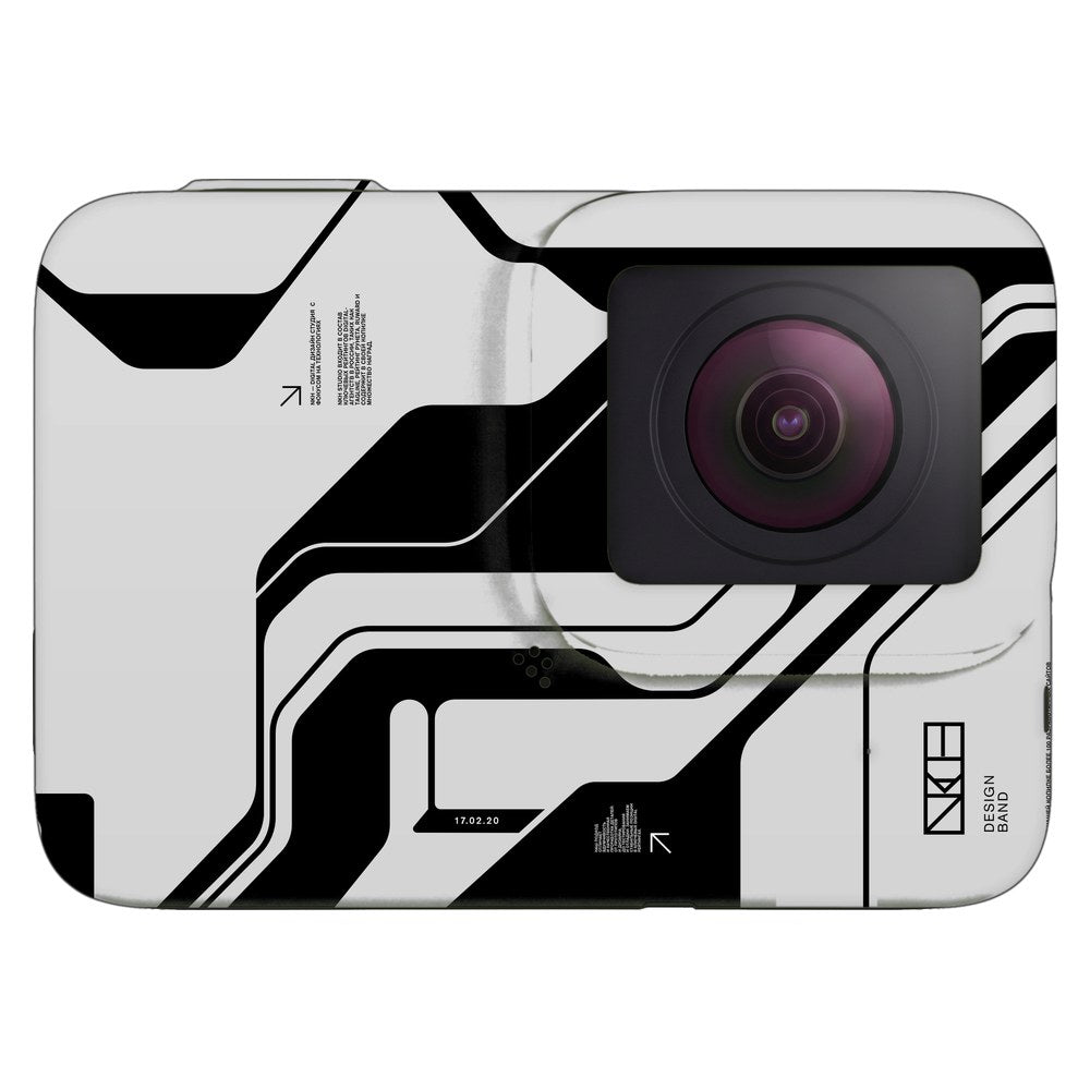 GoPro Hero 7 Silver skin - White Cyberpunk