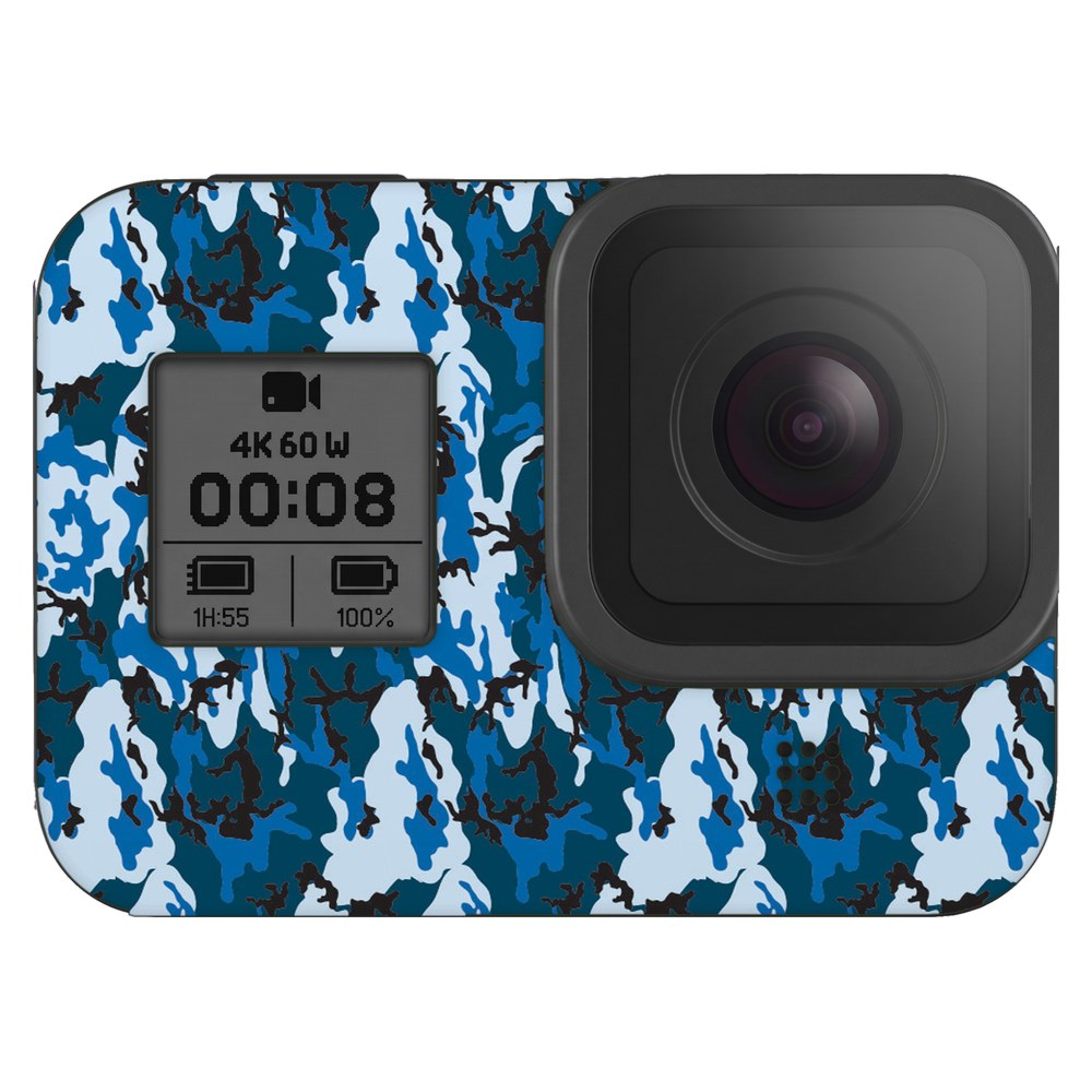 GoPro Hero 8 Black skin - Digi Blue Camo