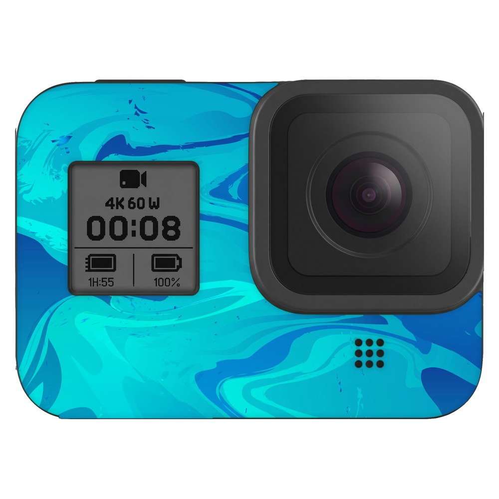 GoPro Hero 8 Black skin - Posiden Blue