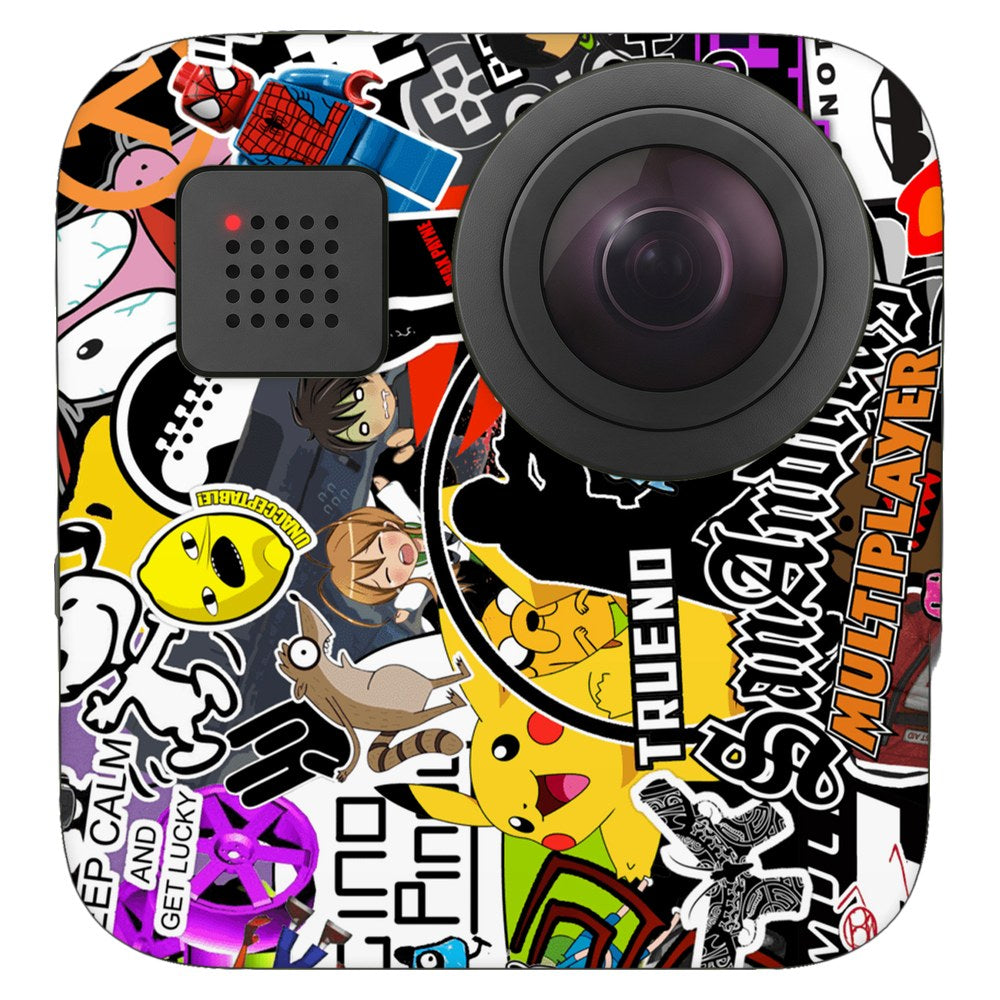 GoPro Max skin - 90s Doodle