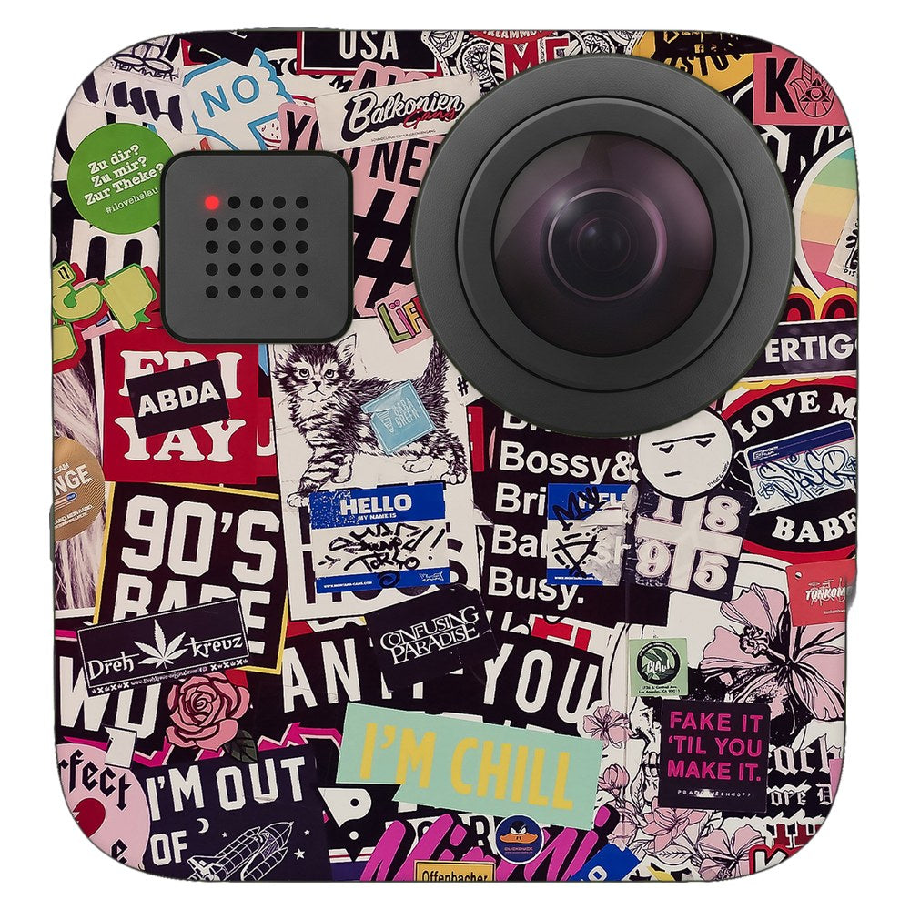 GoPro Max skin - Sticker Doodle