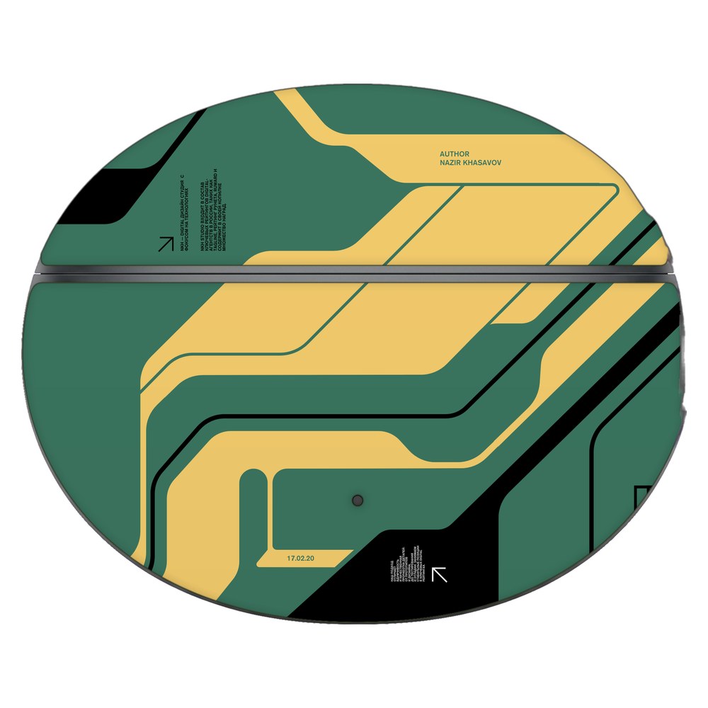 OnePlus Buds 4 skin - Curcuit Green