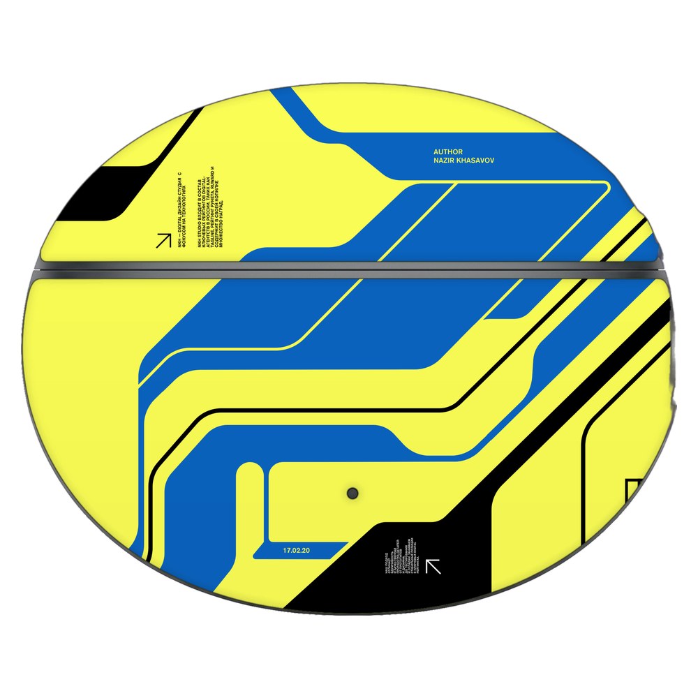 OnePlus Buds 4 skin - Cyber Yellow