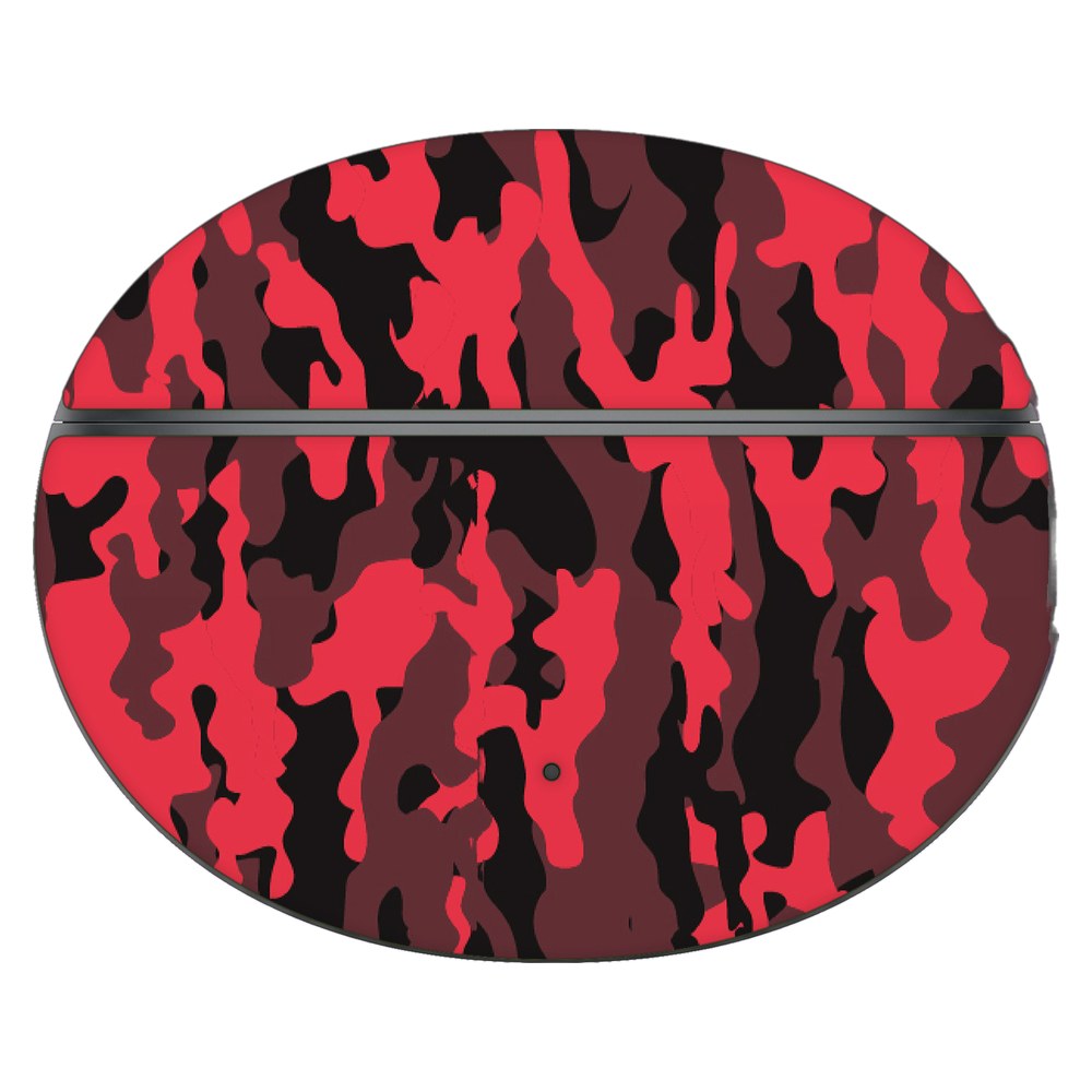 OnePlus Buds 4 skin - Dark Red Camo