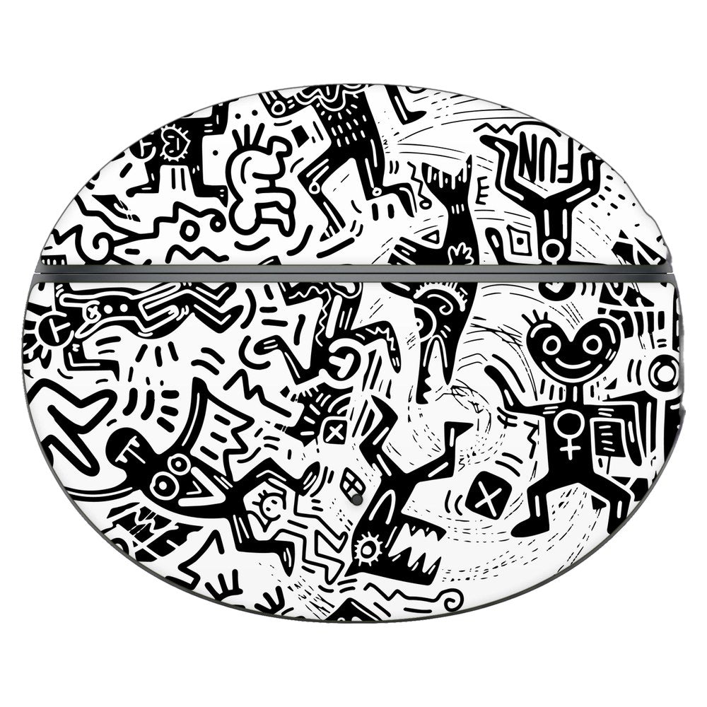 OnePlus Buds 4 skin - Monochromatic Psycho