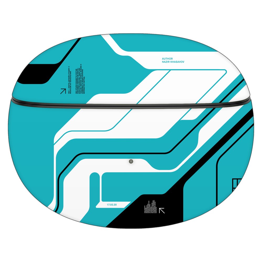 OnePlus Nord Buds 3 Pro skin - Cyber Blue