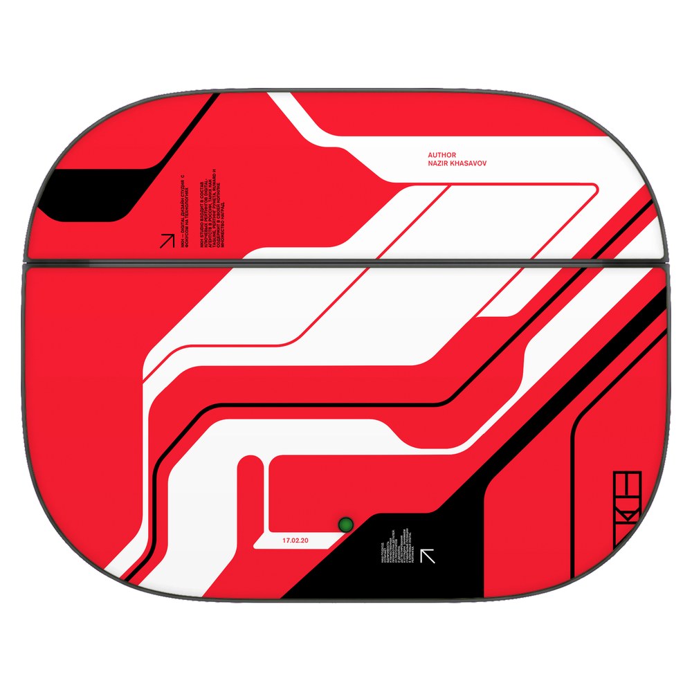 OnePlus Nord Buds 3r skin - Cyber Red