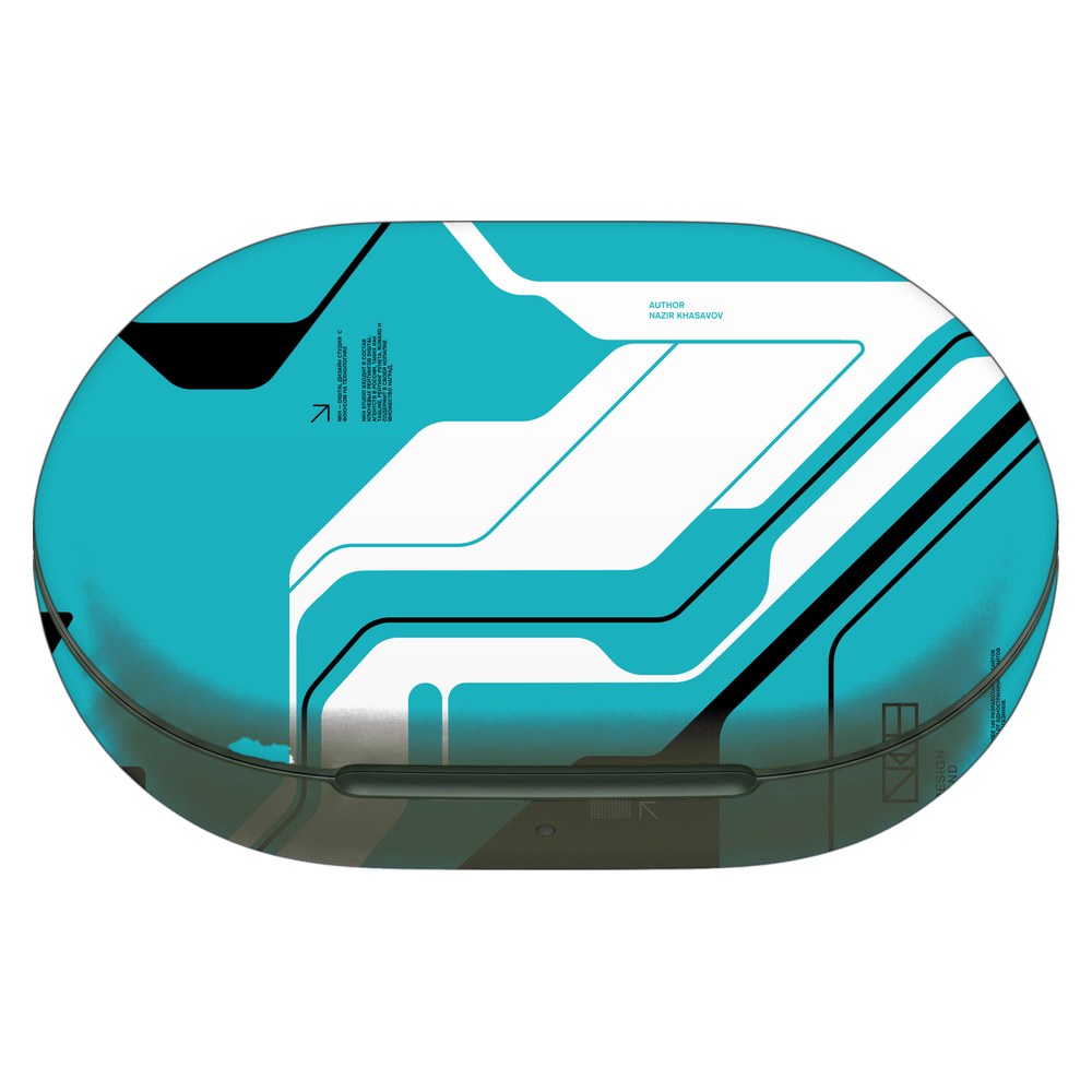 OnePlus Buds Pro 3 skin - Cyber Blue