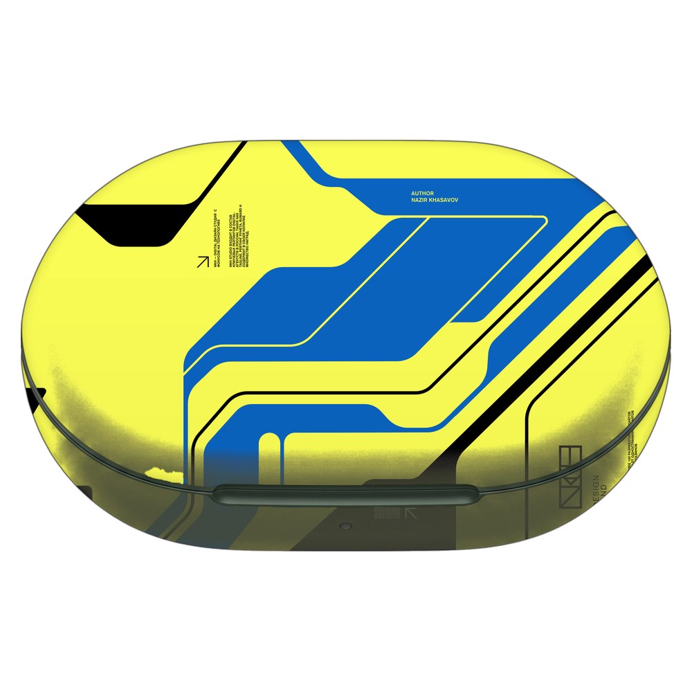 OnePlus Buds Pro 3 skin - Cyber Yellow