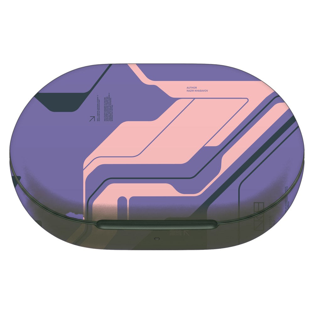 OnePlus Buds Pro 3 skin - Purple Cyberpunk