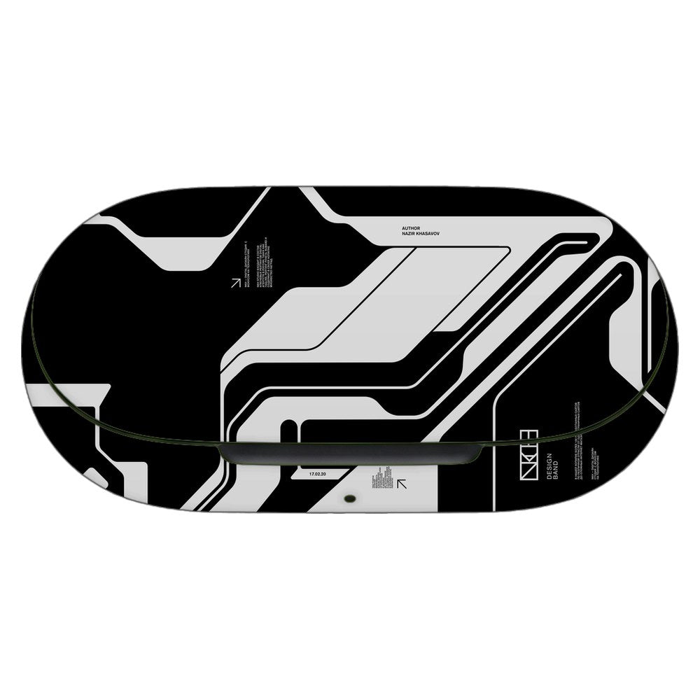 OnePlus Buds Z2 skin - Dead Black