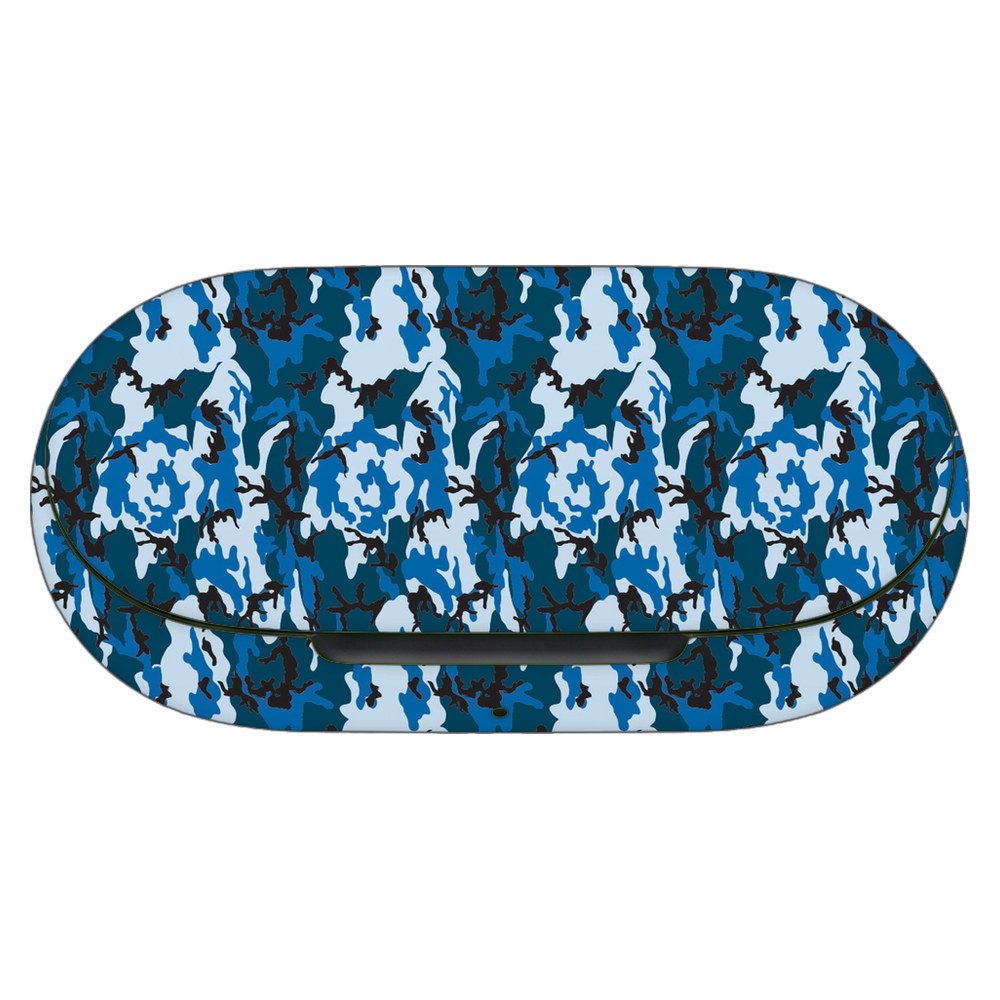 OnePlus Buds Z2 skin - Digi Blue Camo