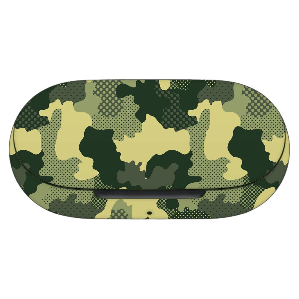OnePlus Buds Z2 skin - Military Green Camo
