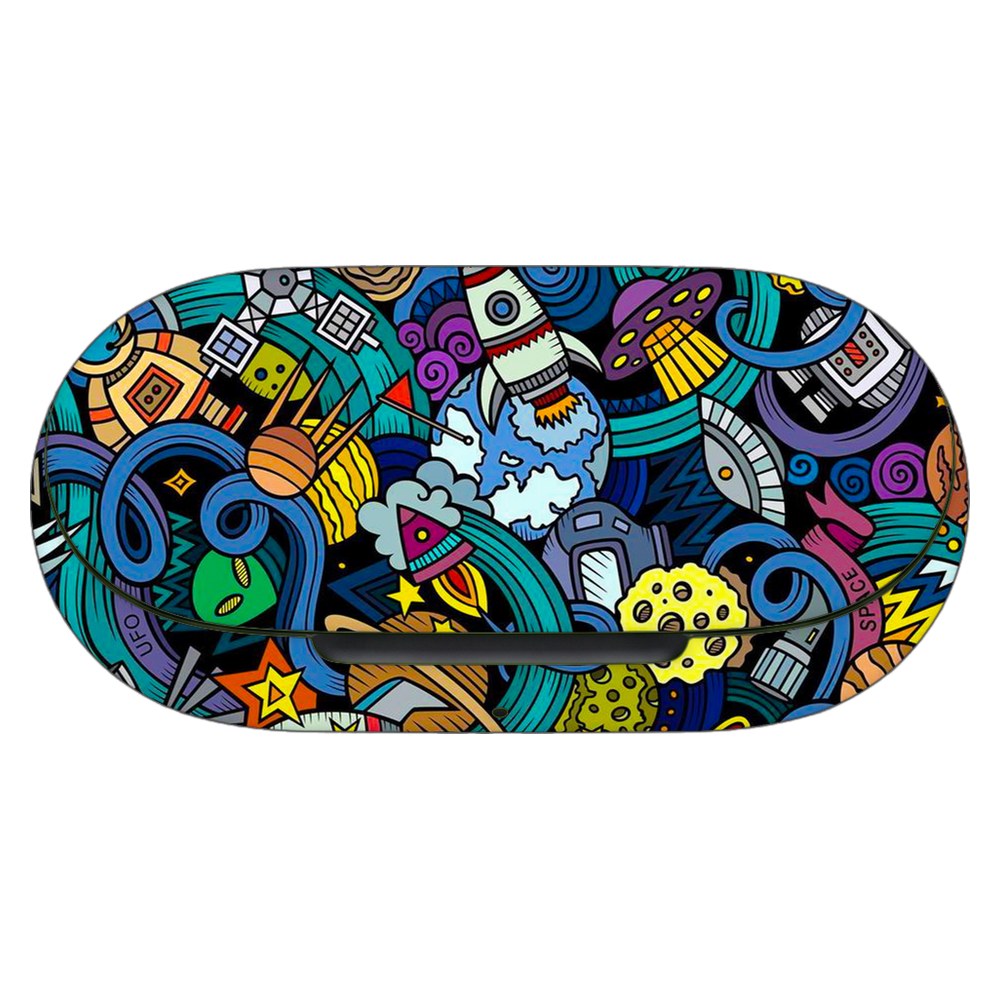 OnePlus Buds Z2 skin - Space Doodle