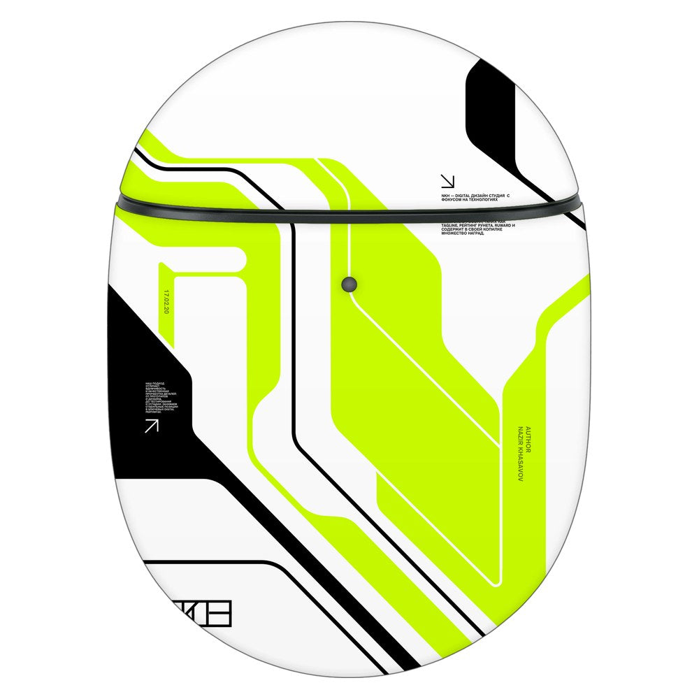Google Pixel Buds Pro 2 skin - Acid Green