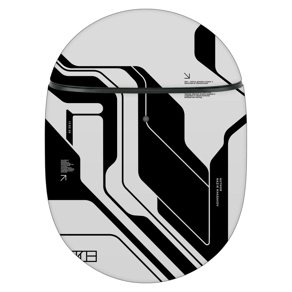 Google Pixel Buds Pro 2 skin - White Cyberpunk