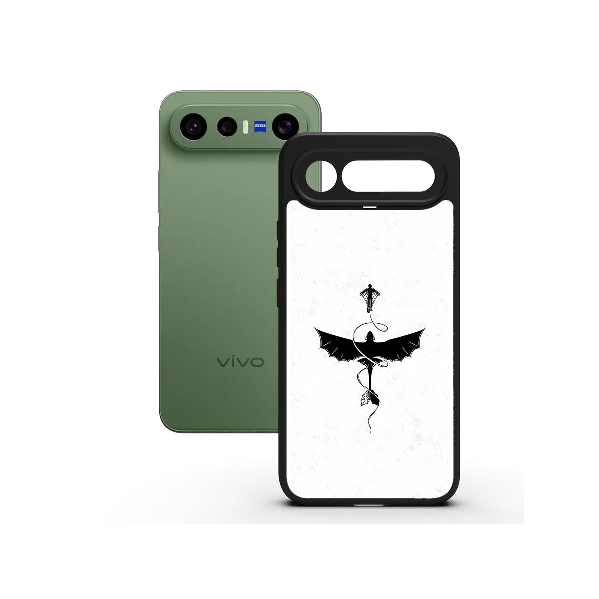 Dragon Rider printed Doyers case, alternate view