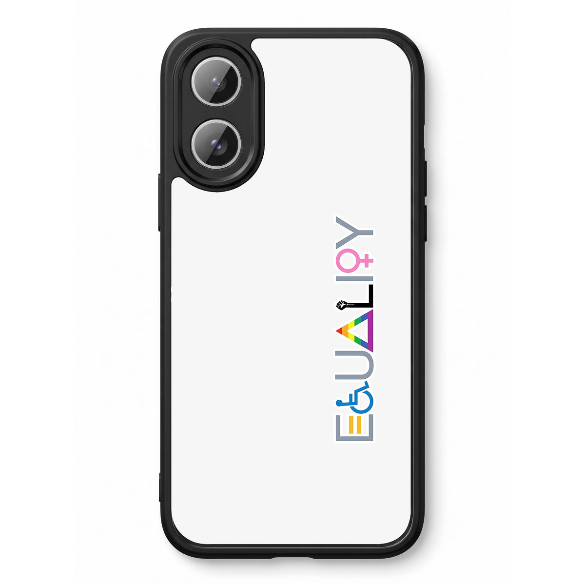 Equality printed Doyers case, alternate view
