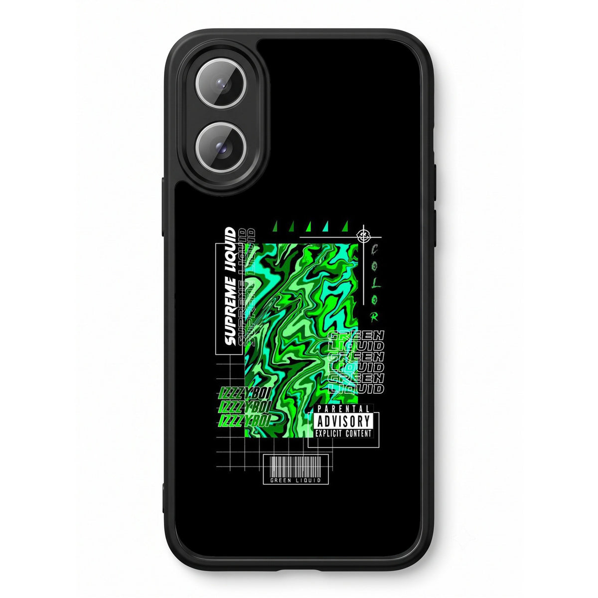 Holographic Hue printed Doyers case, alternate view