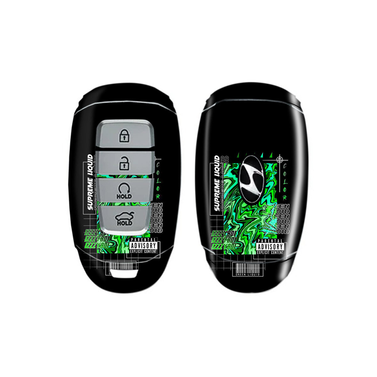 Holographic Hue - Car Key Skins