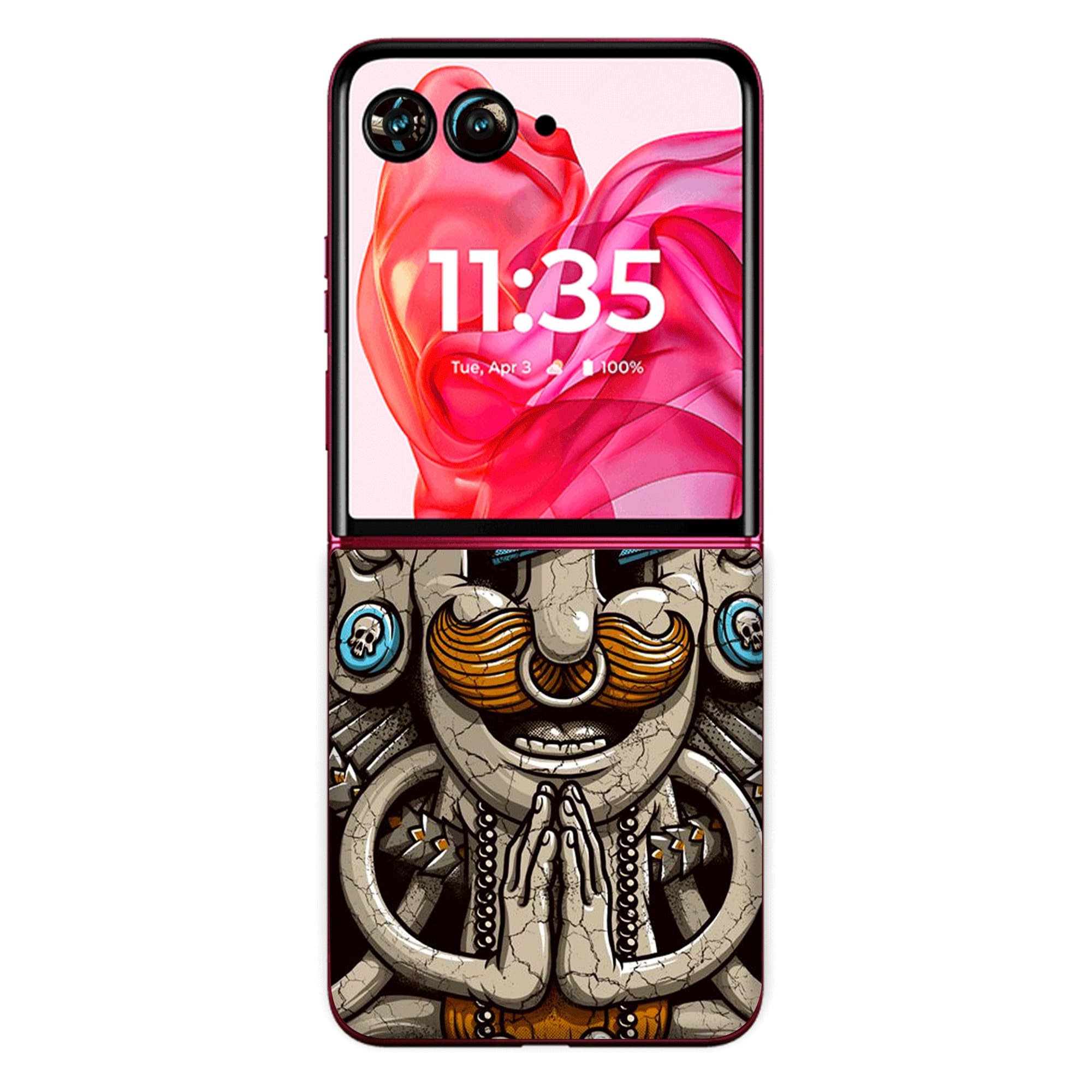 Moto Razr 50 Ultra (5G) Skins & Wraps (Only Back No Edge to Edge)