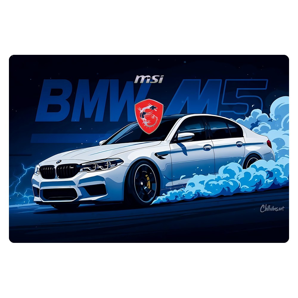 MSI GE60 2PC Apache laptop skin - BMW M5 Racer