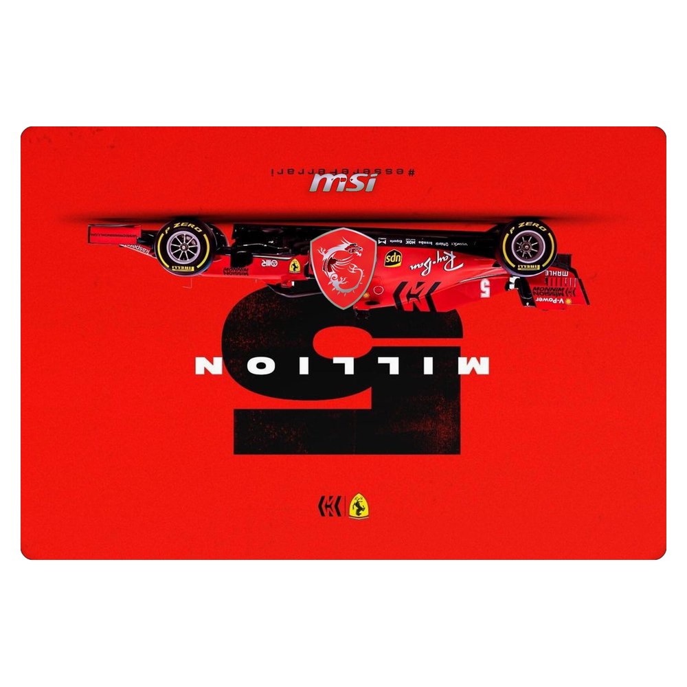 MSI GE60 2PC Apache MS-16GF laptop skin - Ferrari 5Million Fans