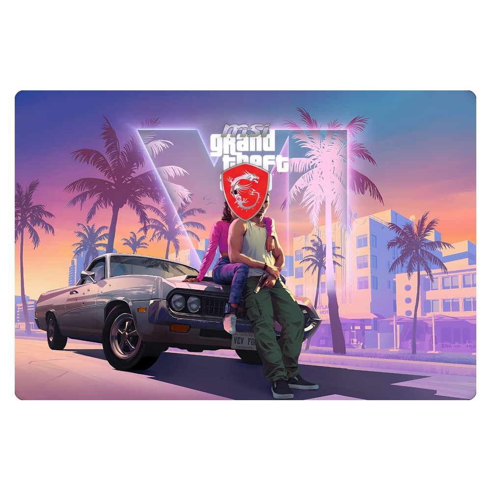 MSI GE60 2PC Apache laptop skin - GTA Sunset