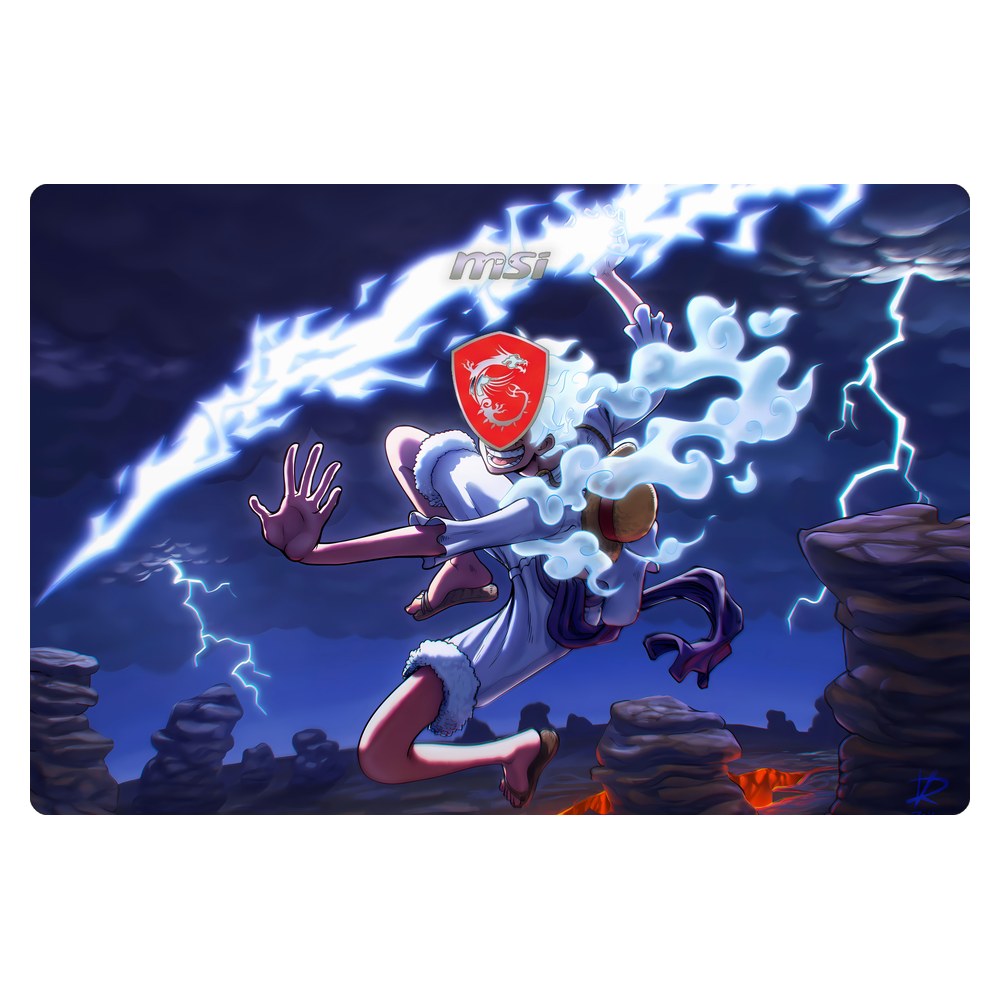 MSI GE60 2PC Apache laptop skin - King Luffy