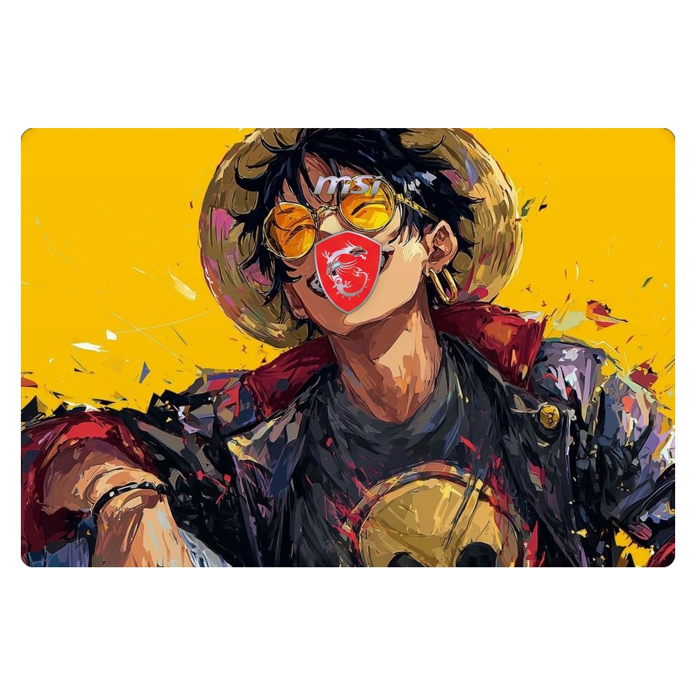 MSI GE60 2PC Apache MS-16GF laptop skin - Luffy's Bright Smile