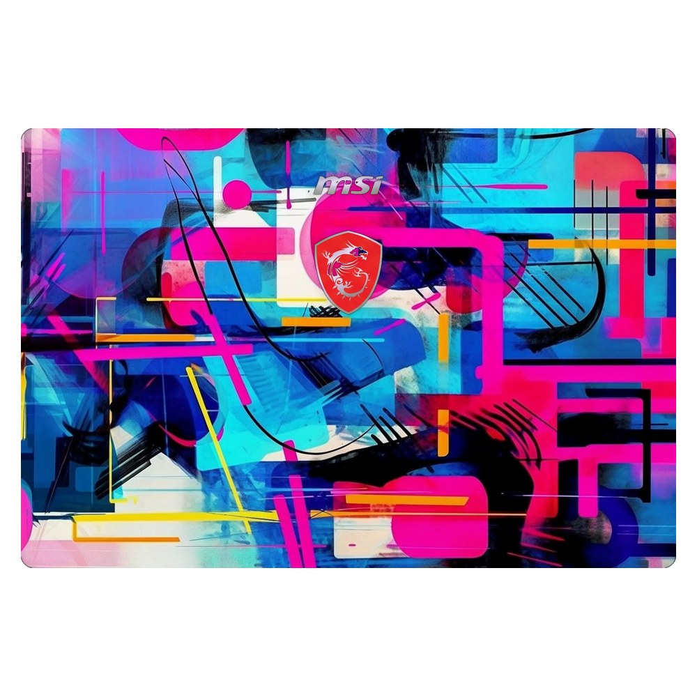 MSI GE60 2PC Apache laptop skin - Modern Geometric Fusion