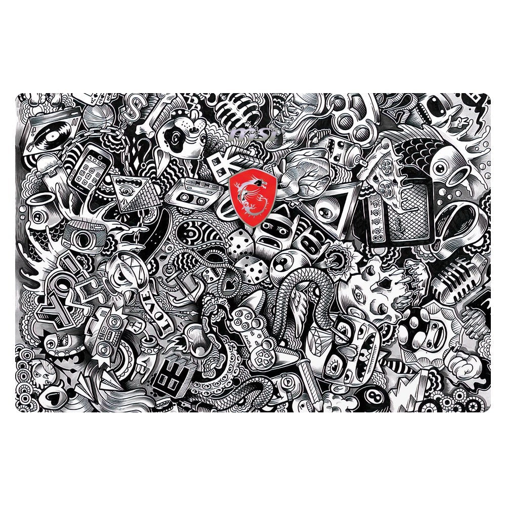 MSI GE60 2PC Apache laptop skin - Pony Doodle