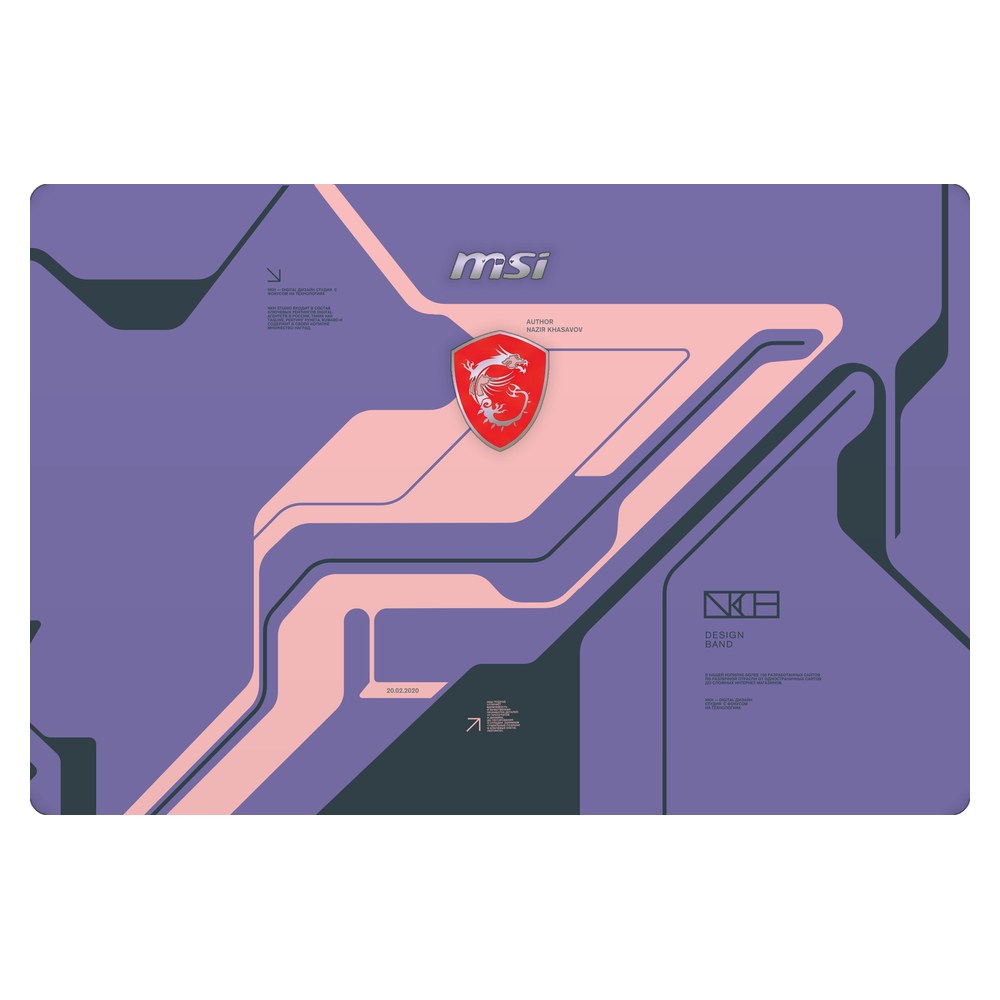MSI GE60 2PC Apache MS-16GF laptop skin - Purple Cyberpunk