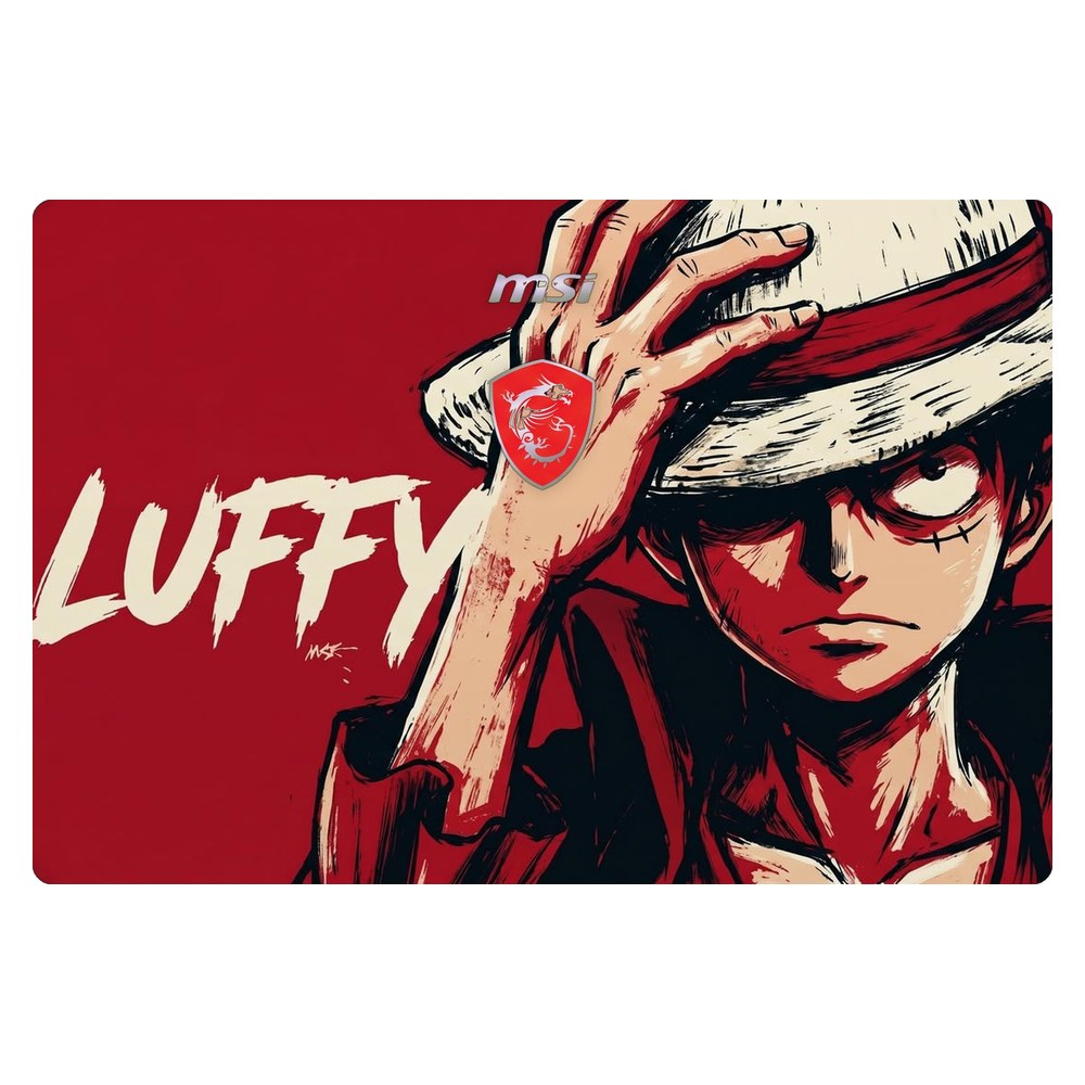 MSI GE60 2PC Apache MS-16GF laptop skin - Rubber Man Red