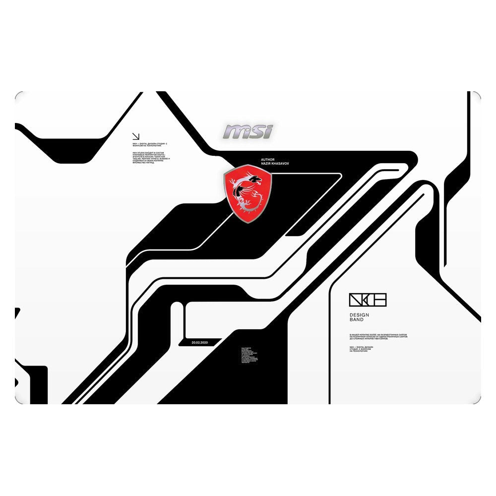 MSI GE60 2PC Apache laptop skin - White Cyberpunk