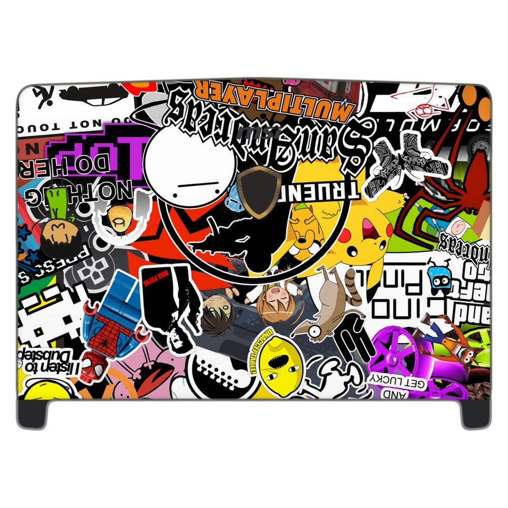 MSI Dominator Pro GT62VR-7RE laptop skin - 90s Doodle