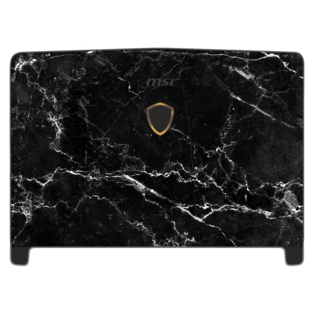 MSI Dominator Pro GT62VR-7RE laptop skin - Black Marble