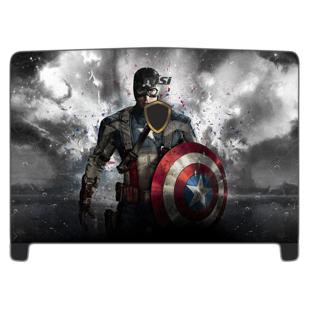 MSI Dominator Pro GT62VR-7RE laptop skin - Captain Shield