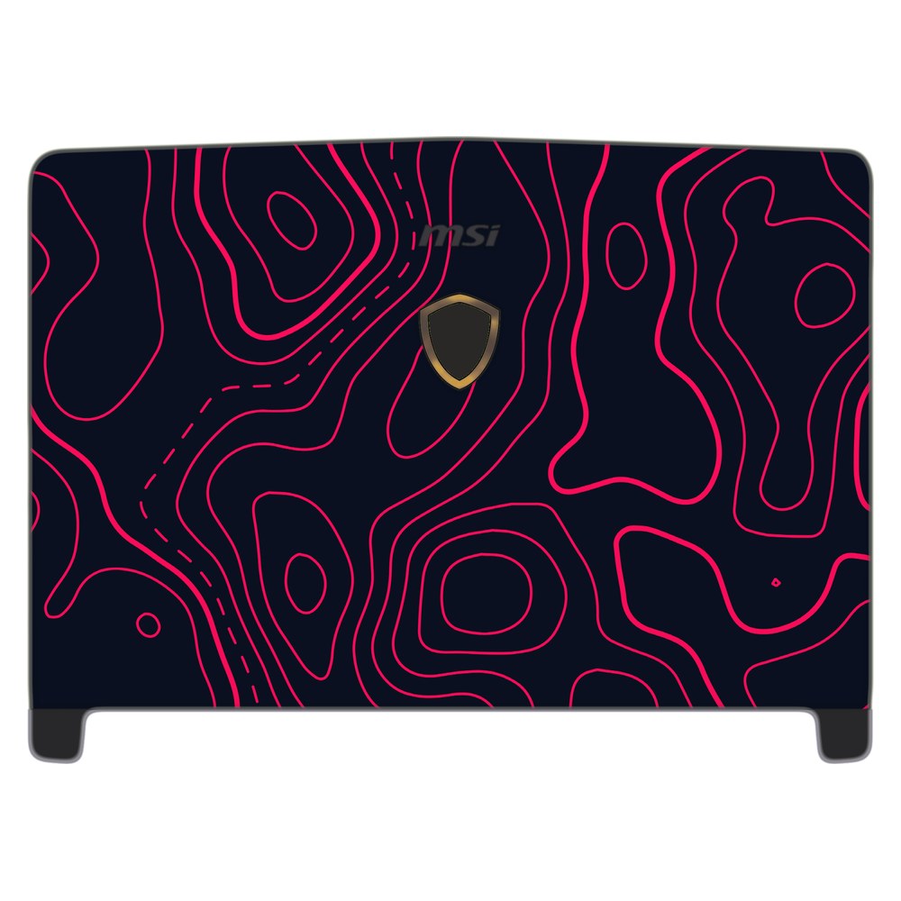 MSI Dominator Pro GT62VR-7RE laptop skin - Damascus