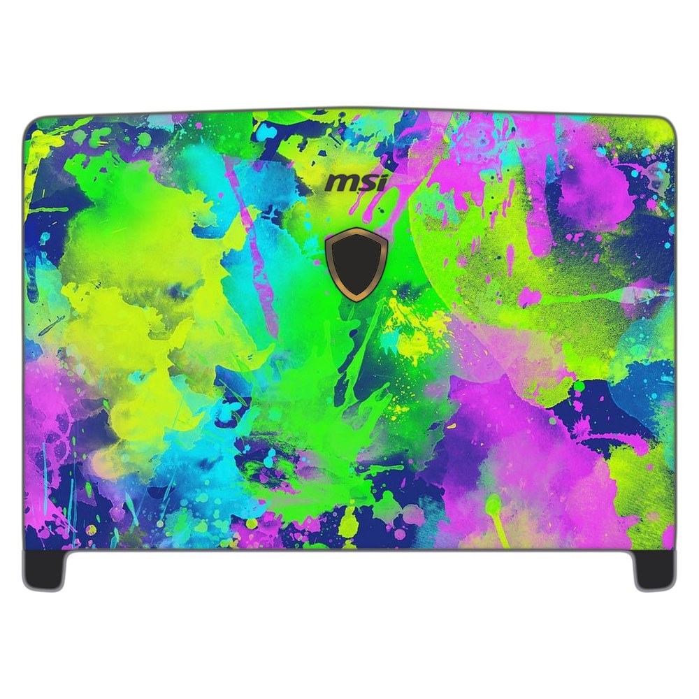 MSI Dominator Pro GT62VR-7RE laptop skin - Electric Artistic Backdrop