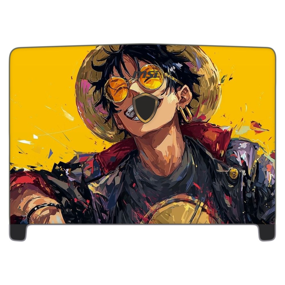 MSI Dominator Pro GT62VR-7RE laptop skin - Luffy's Bright Smile