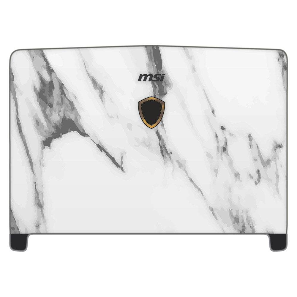 MSI Dominator Pro GT62VR-7RE laptop skin - Marble White