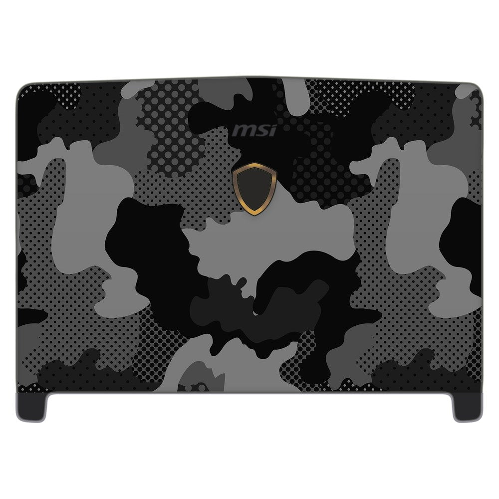 MSI Dominator Pro GT62VR-7RE laptop skin - Military Black Camo
