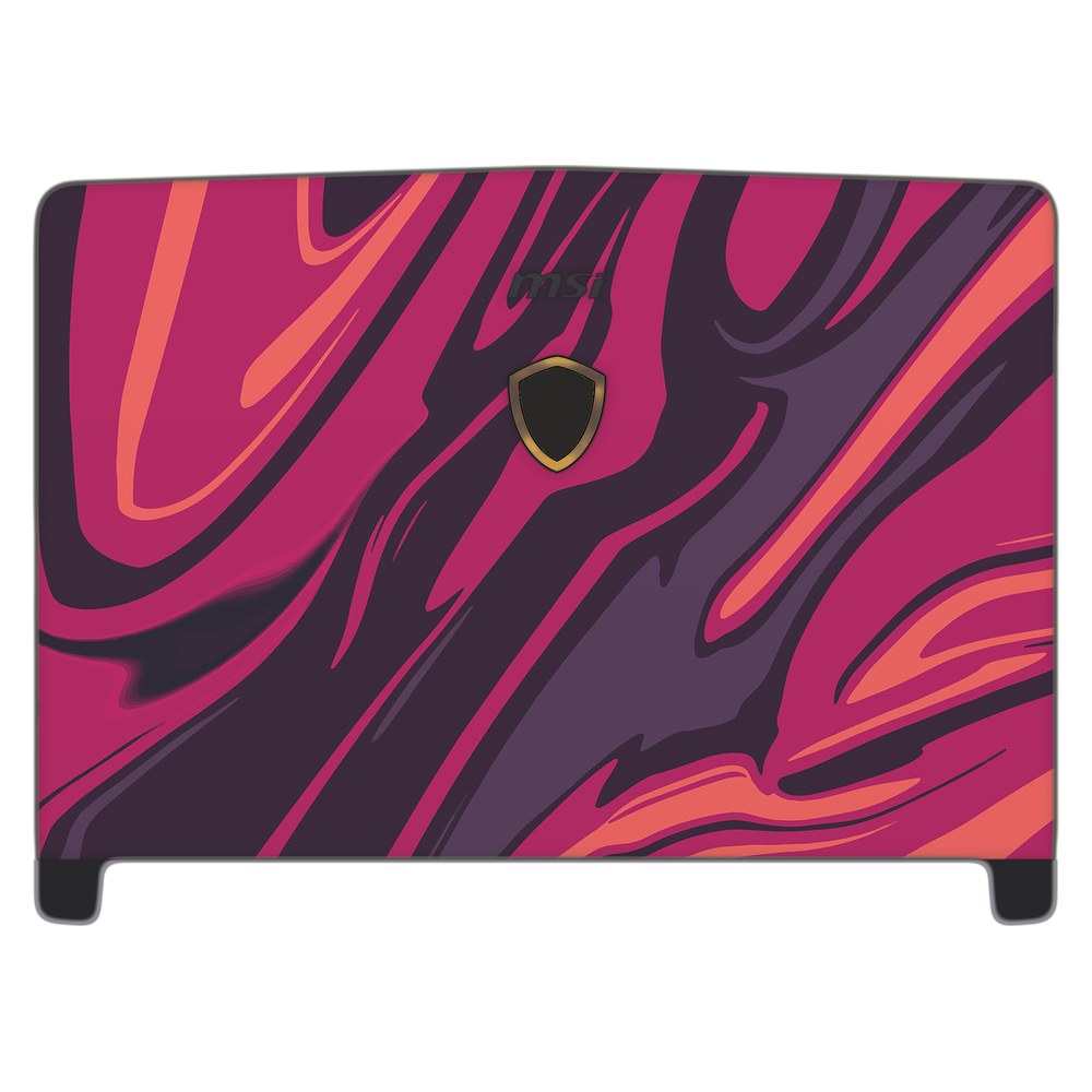MSI Dominator Pro GT62VR-7RE laptop skin - Poseidon Red