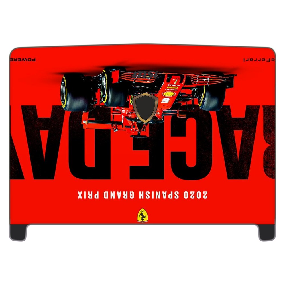 MSI Dominator Pro GT62VR-7RE laptop skin - RaceDay Ferrari Formula1