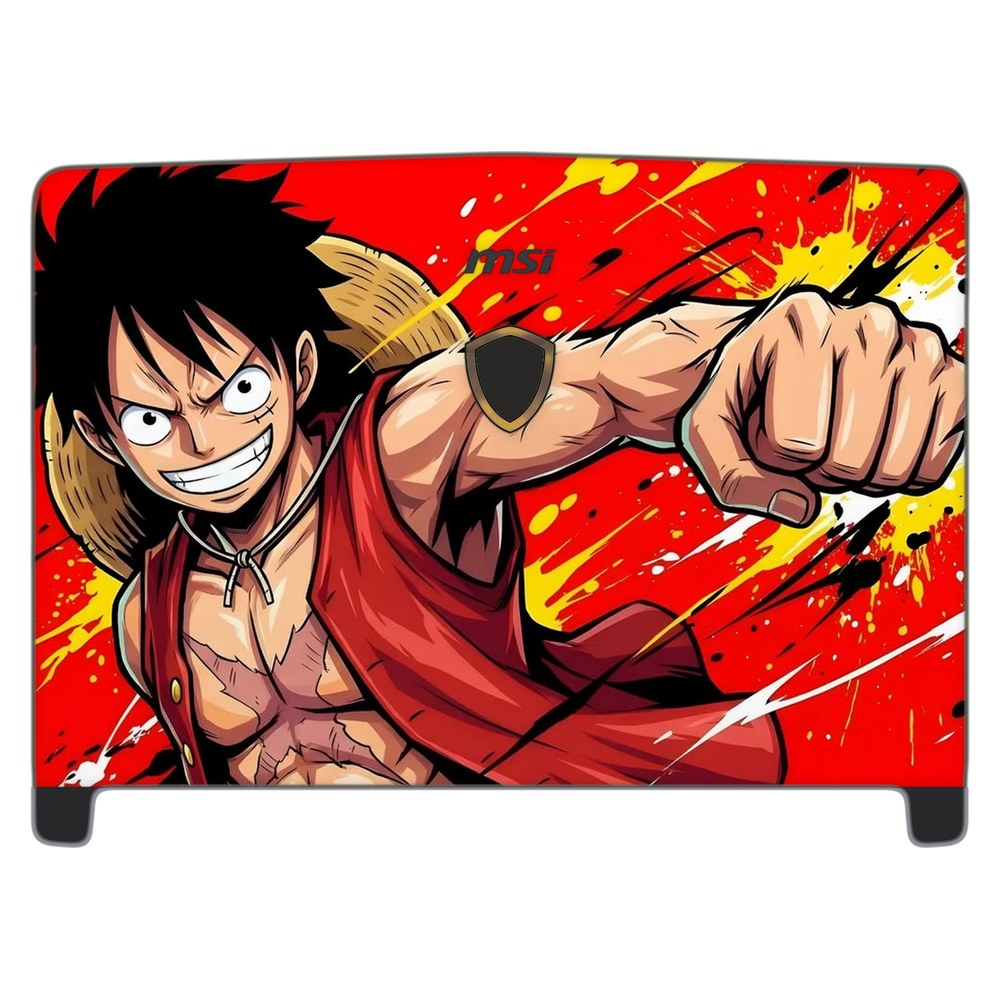 MSI Dominator Pro GT62VR-7RE laptop skin - Red Punch Revolution