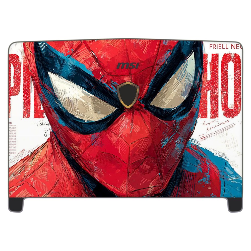 MSI Dominator Pro GT62VR-7RE laptop skin - Spider Sense Abstract